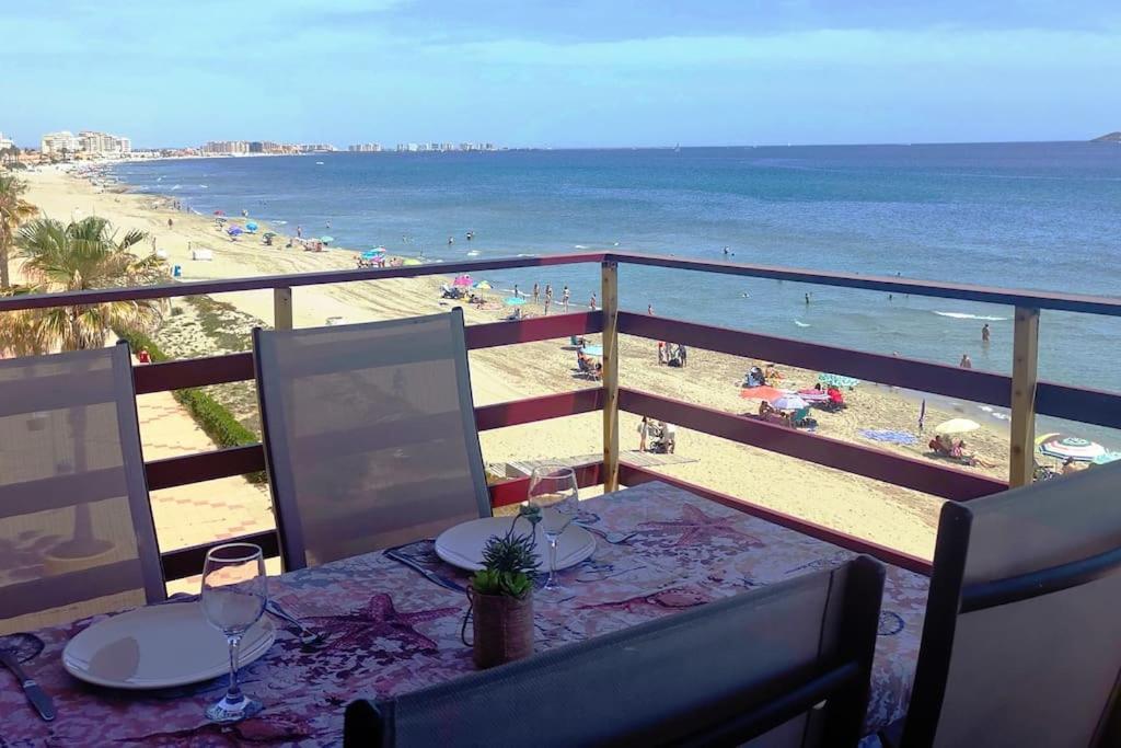Apartamento Primera Linea La Manga Exterior foto